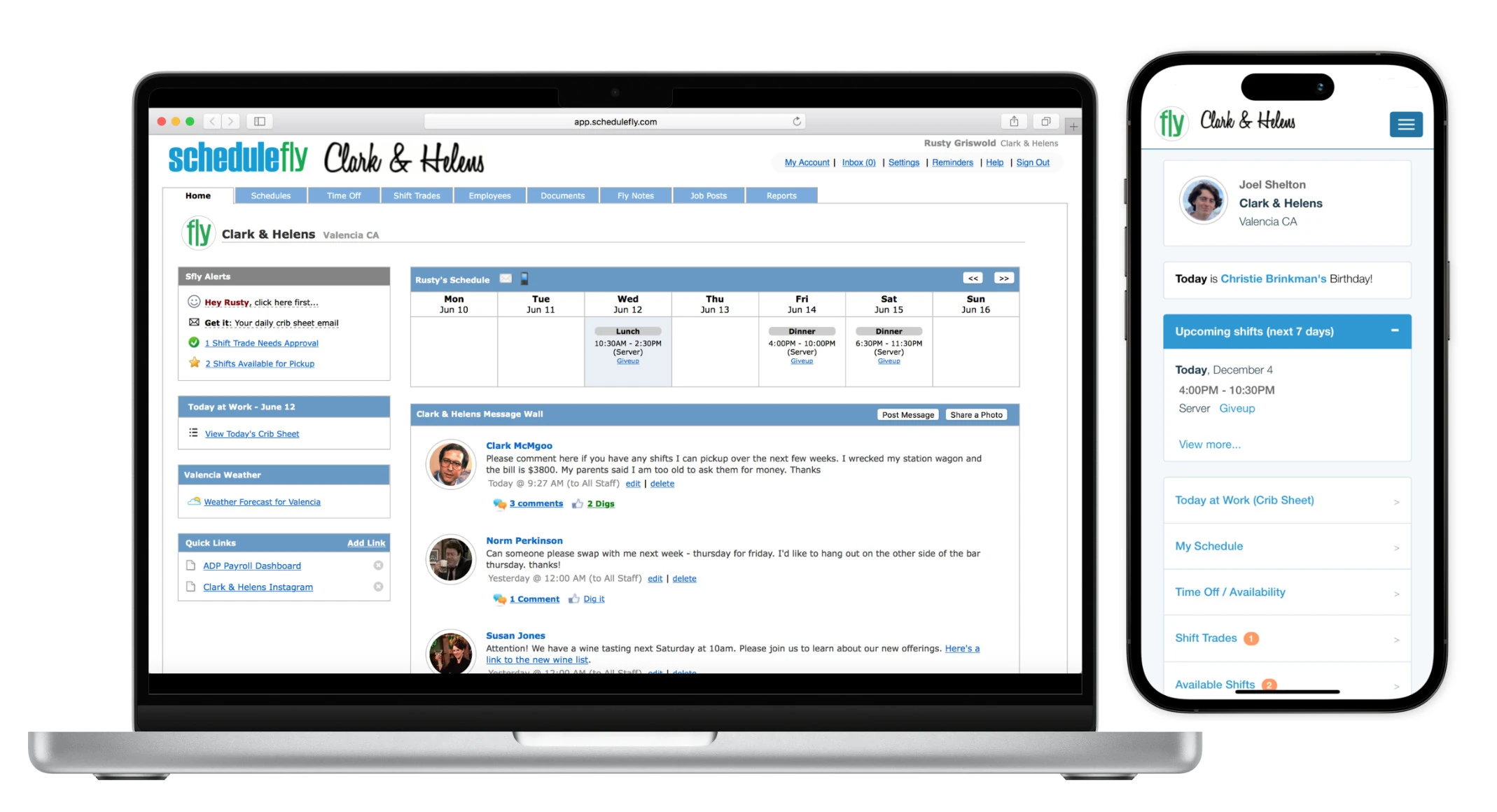 Schedulefly Screenshot